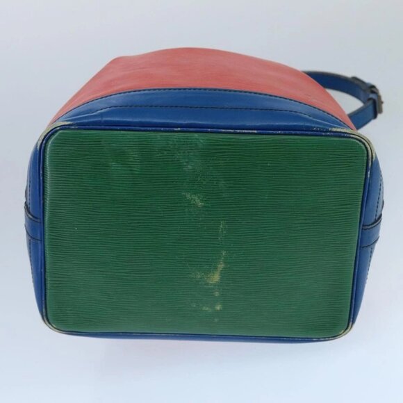 LOUIS VUITTON Epi Toriko Color Noe ShoulderBag Red Blue Green M44084 Auth 99059 - Picture 5 of 15